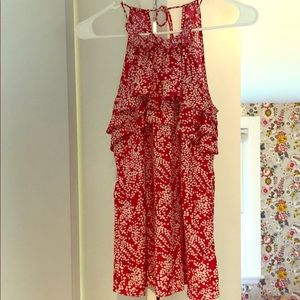 Pink banana republic tank